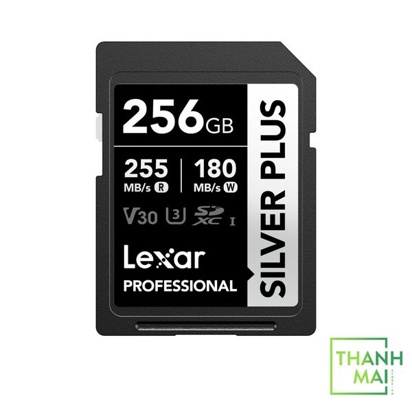 Thẻ nhớ Lexar Professional Silver Plus SDXC UHS-I V30
