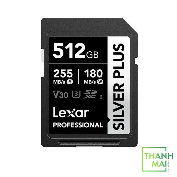 Thẻ nhớ Lexar Professional Silver Plus SDXC UHS-I V30