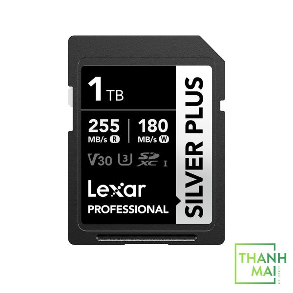 Thẻ nhớ Lexar Professional Silver Plus SDXC UHS-I V30