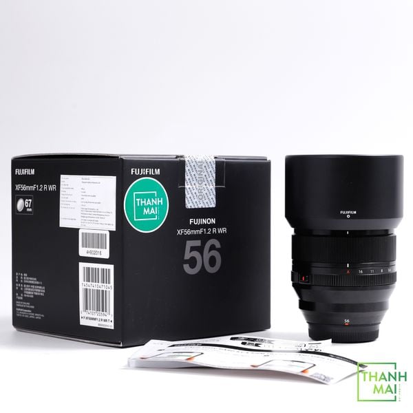 Ống kính Fujifilm XF 56mm f/1.2 R WR | Chính Hãng