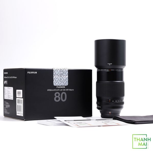 Ống kính Fujifilm XF 80mm f/2.8 R LM OIS WR Macro | Chính hãng