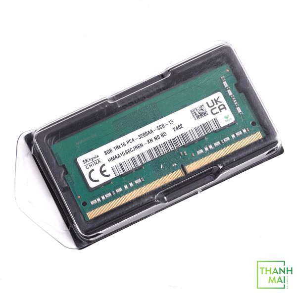 Ram Laptop Hynix 8GB DDR4 1Rx16 PC4-3200AA | HMAA1GS6CJR6N-XN