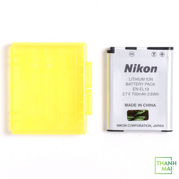 Pin Zin chính hãng Nikon EN-EL19 For Nikon Coolpix S2500 | S2800 | S2900 | S3100 | S3200 | S3300 | S3500 | S3700 | S4100 | S4300 | S6400 | S6900 | S7000 | ...