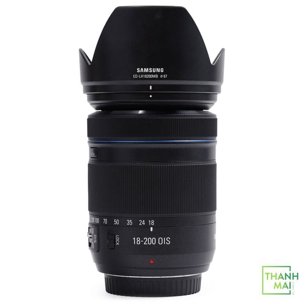 Ống kính Samsung NX 18-200mm f/3.5-6.3 ED OIS iFn ( EX-L18200MB )