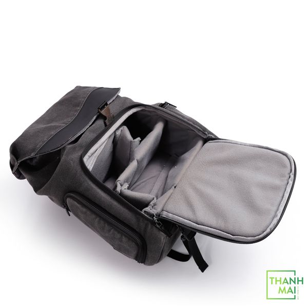 Ba Lô Đựng Máy Ảnh DSLR Caden M8 Vải Canvas Kiểu Vintage