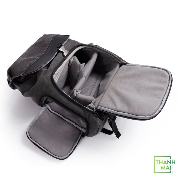 Ba Lô Đựng Máy Ảnh DSLR Caden M8 Vải Canvas Kiểu Vintage