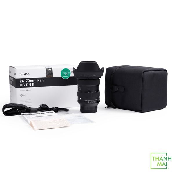 Ống kính Sigma 24-70mm f/2.8 DG DN Art II for Sony E-Mount | Chính Hãng