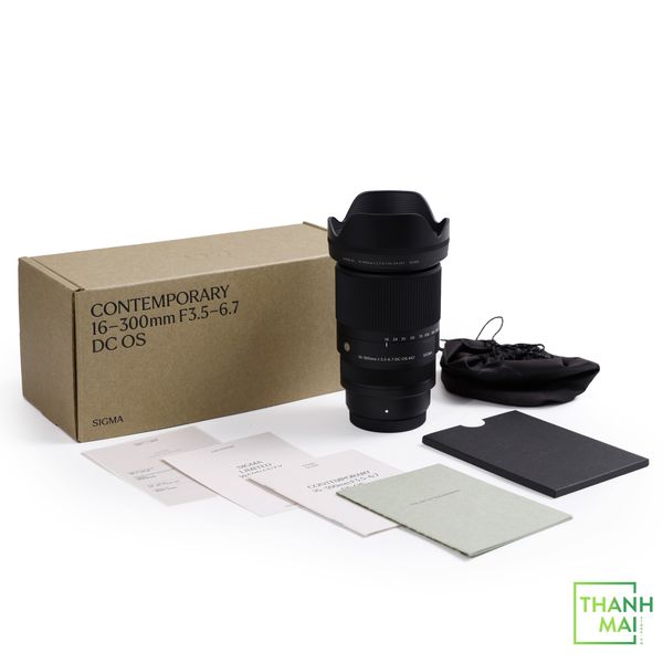 Ống kính Sigma 16-300mm f/3.5-6.7 DC OS for Fujifilm X-Mount