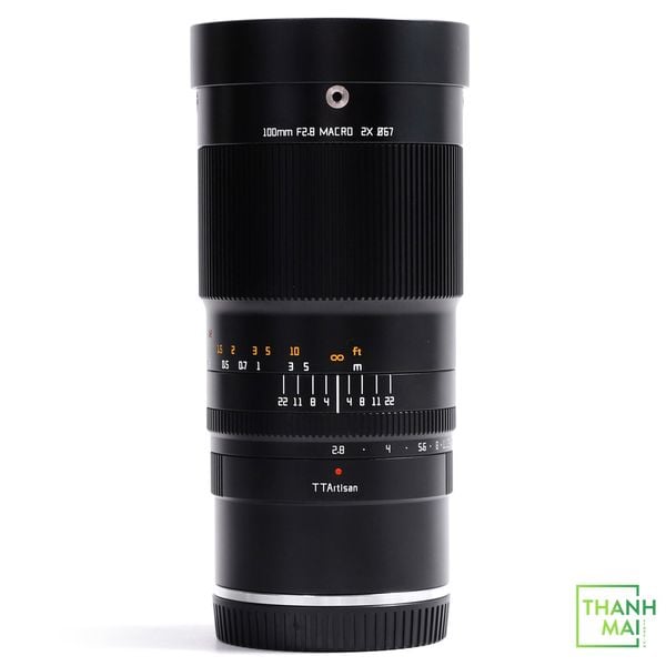 Ống kính TTArtisan 100mm F/2.8 Macro 2X For Nikon Z Mount