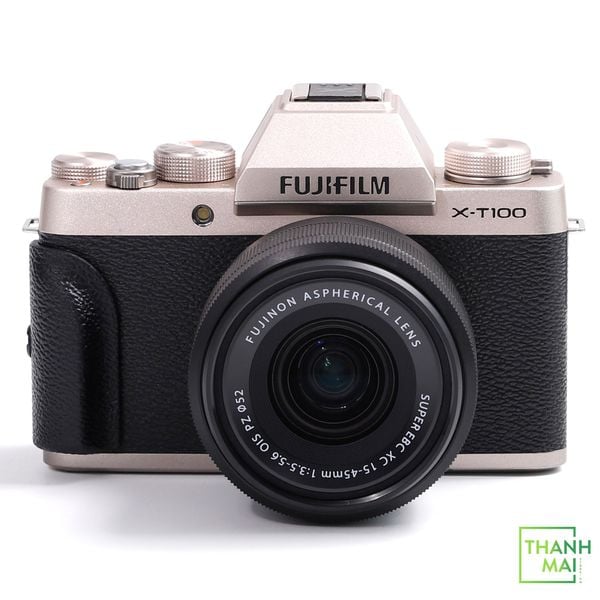 Máy ảnh Fujifilm X-T100 kit Fujifilm XC 15-45mm f/3.5-5.6 OIS PZ