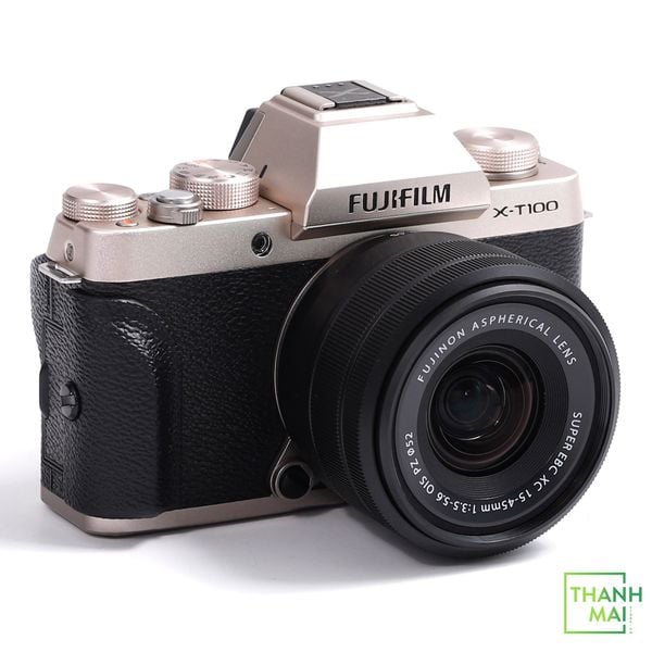 Máy ảnh Fujifilm X-T100 kit Fujifilm XC 15-45mm f/3.5-5.6 OIS PZ