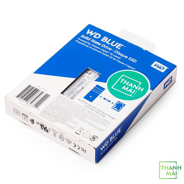 Ổ Cứng SSD Western Digital Blue 3D-NAND M.2 2280 SATA III 1TB WDS100T2B0B