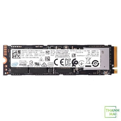 Ổ cứng SSD Intel Pro 7600p Series PCIe NVMe 256GB SSDPEKKF256G8L