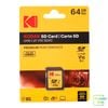 Thẻ Nhớ Kodak SD 64GB UHS1 U1 V10 Premium - EKMSD64GXC10K