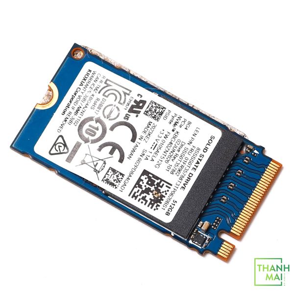 Ổ Cứng SSD Kioxia (TOSHIBA) BG4 512GB M.2 2242 Nvme PCIe GEN3 X4  KBG40ZNT512G