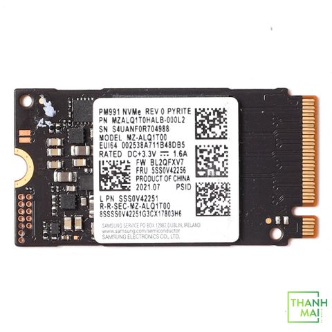 Ổ Cứng SSD Samsung PM991 1TB M2 2242 PCIe NVMe Gen 3×4  MZ-ALQ1T00