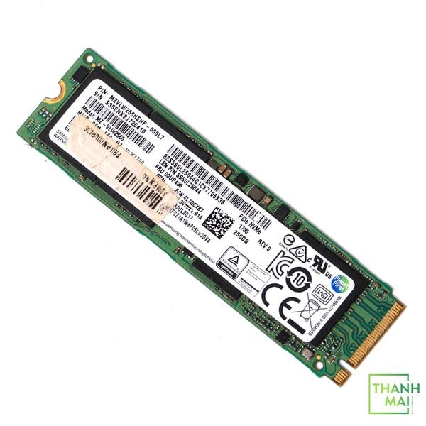 Ổ Cứng SSD Samsung PM961 256GB M2 2280 PCIe NVMe Gen 3×4 | MZ-VLW2560