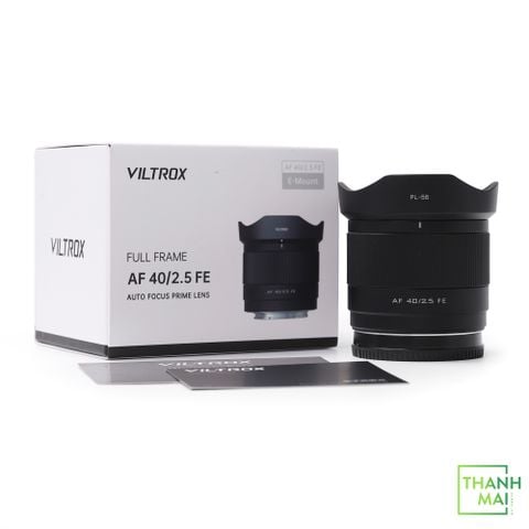 Ống kính Viltrox AF 40mm F/2.5 For Sony E-mount