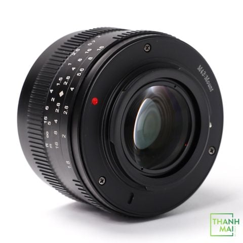 Ống kính 7Artisans 50mm F/1.8 For Olympus/Panasonic M43 Mount