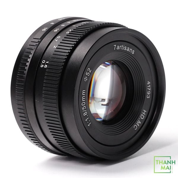Ống kính 7Artisans 50mm F/1.8 For Olympus/Panasonic M43 Mount