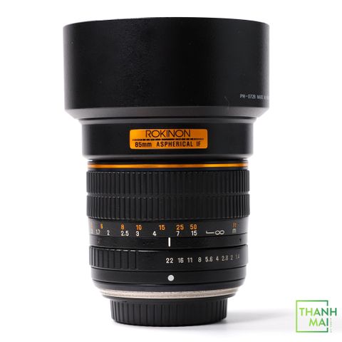 Ống Kính Rokinon 85mm f/1.4 Aspherical IF For Olympus 4/3 Mount