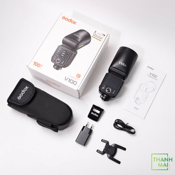 Đèn Flash Godox V100 ( C ) For Canon