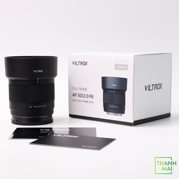 Ống Kính Viltrox AF 50mm F/2 FE For Sony E-Mount