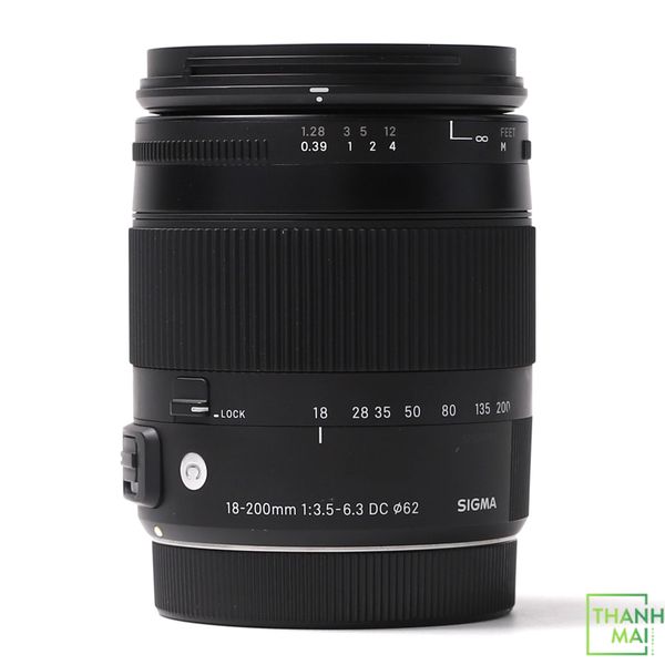 Ống kính Sigma 18-200mm F/3.5-6.3 DC Macro OS HSM Contemporary For Canon