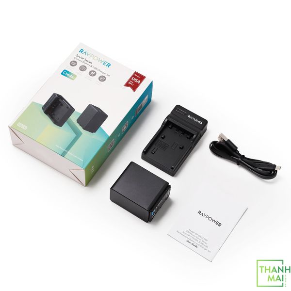 Bộ Sạc Kèm 1 Pin RAVPower RP-OBCF001 For Sony NP-FV100A