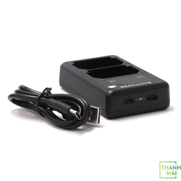 Sạc Đôi RAVPower RP-PC1051 For Sony NP-FZ100 | Chính Hãng
