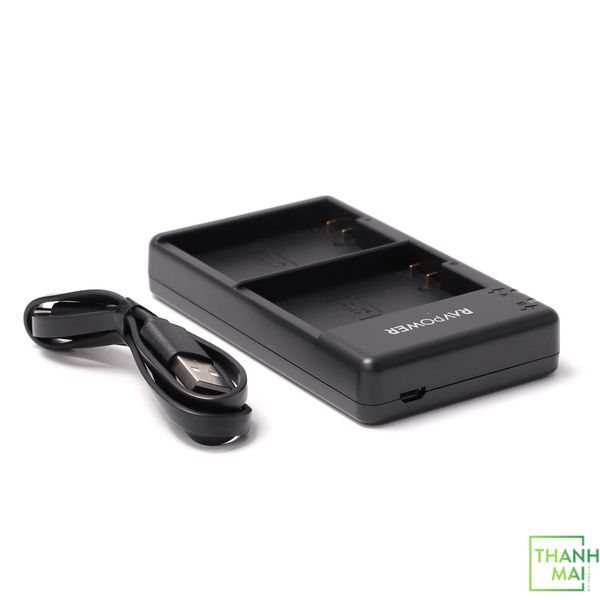 Sạc Đôi RAVPOWER RP-PC1054 For Nikon EN-EL15 | Chính Hãng