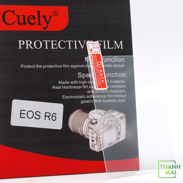 Miếng dán cường lực Cuely Bảo vệ màn hình Cho máy ảnh Canon EOS R6