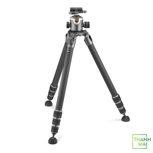 Bộ chân máy ảnh Gitzo Systematic, Series 4 Carbon Fiber 4-Sections Tripod & Series 4 Center Ball Head (Lever Release)