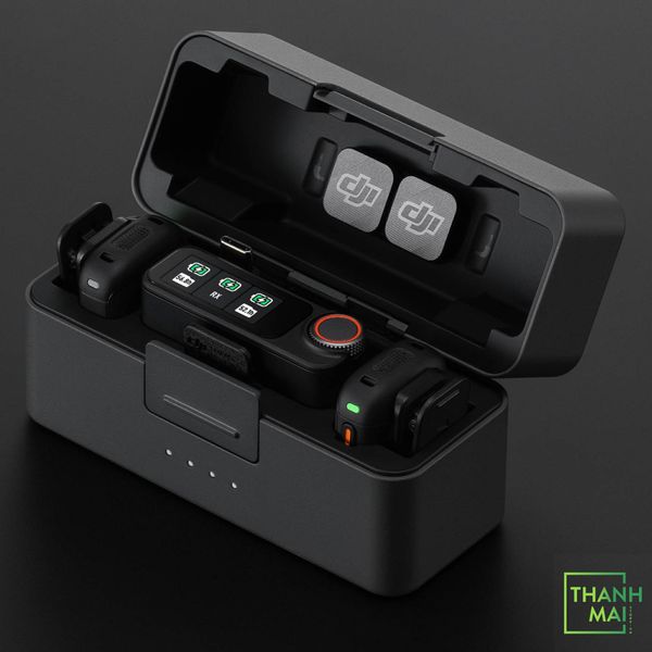 DJI Mic 3 (2TX + 1TX + Charging Case)