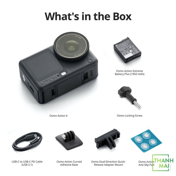 DJI Osmo Action 6 Standard Combo