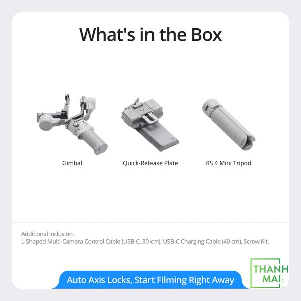 Gimbal DJI RS 4 Mini