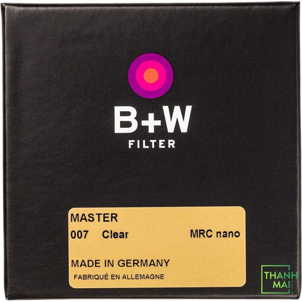 Filter B+W 46mm Master Clear 007 MRC Nano | Made In GERMANY