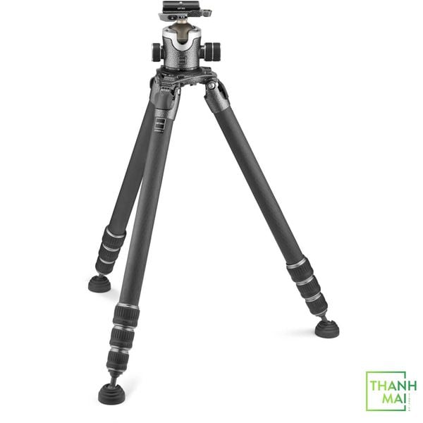 Bộ chân máy ảnh Gitzo Systematic Series 5 Carbon Fiber 4-Sections & Series 4 Ball Head