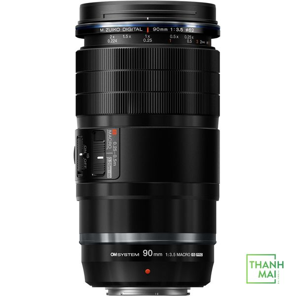 Ống kính OM System M.Zuiko Digital ED 90mm F3.5 Macro IS PRO
