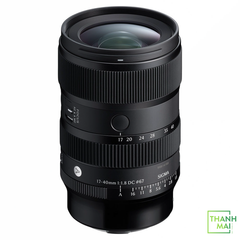 Ống Kính Sigma 17-40mm F/1.8 DC Art For Fujifilm X-Mount