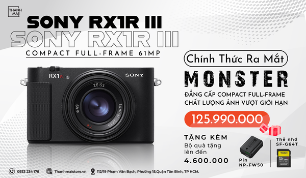 Máy ảnh Sony Cybershot DCS-RX1R III