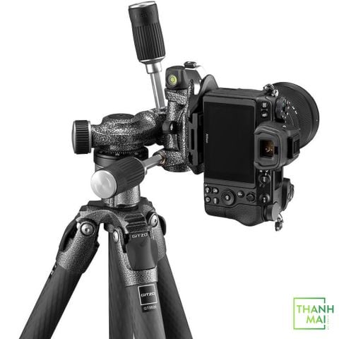 Bộ chân máy ảnh Gitzo Mountaineer Series 3 Carbon Fiber 3-Sections Tripod & 3-Way Fluid Head