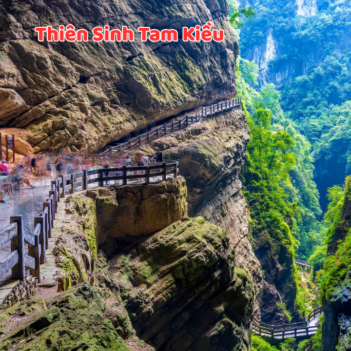 TRUNG QUỐC: TRÙNG KHÁNH - VŨ LONG (NO SHOPPING)