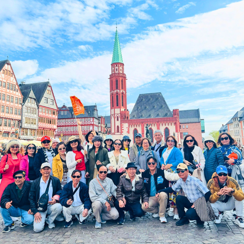 CHÂU ÂU 5 NƯỚC: ĐỨC - LUXEMBOURG - BỈ - HÀ LAN - PHÁP