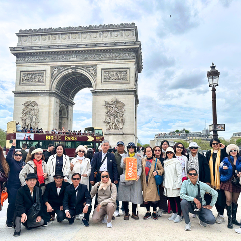 CHÂU ÂU 5 NƯỚC: PHÁP - THỤY SĨ - Ý - ÁO - ĐỨC