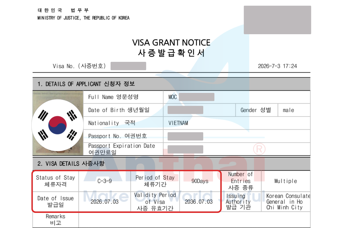 VISA HÀN QUỐC