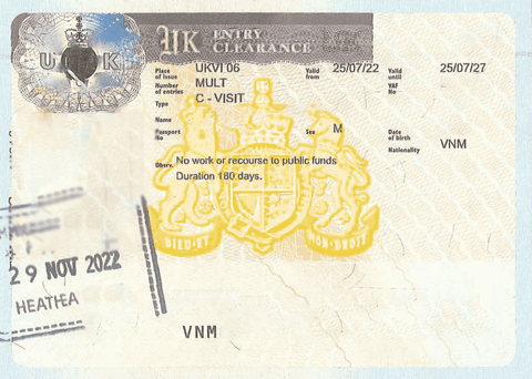 DỊCH VỤ TƯ VẤN VISA ANH