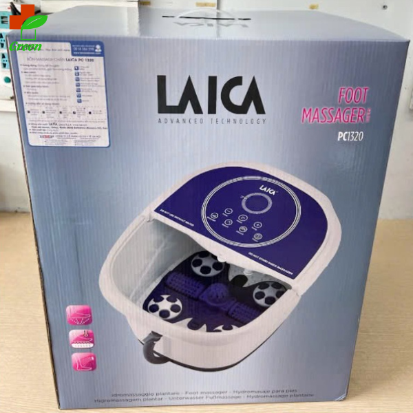  Bồn ngâm chân massage con lăn tự động Laica PC1320 