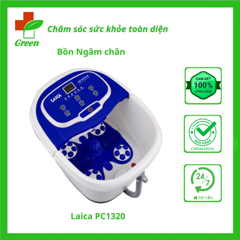  Bồn ngâm chân massage con lăn tự động Laica PC1320 