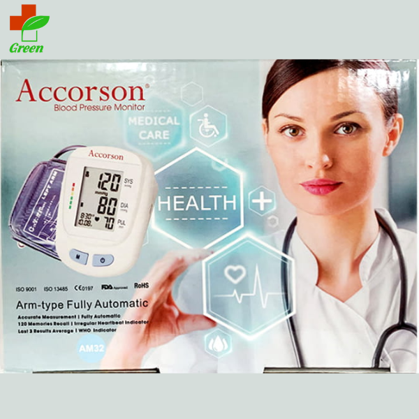  Máy Đo Huyết Áp Cổ Tay Accorson FC-BP220, giọng nói tiếng việt 